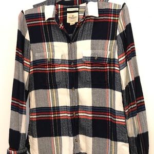 American Eagle soft flannel size M women’s